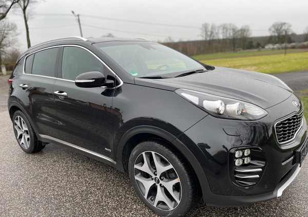 Kia Sportage cena 76999 przebieg: 140000, rok produkcji 2017 z Łochów małe 497